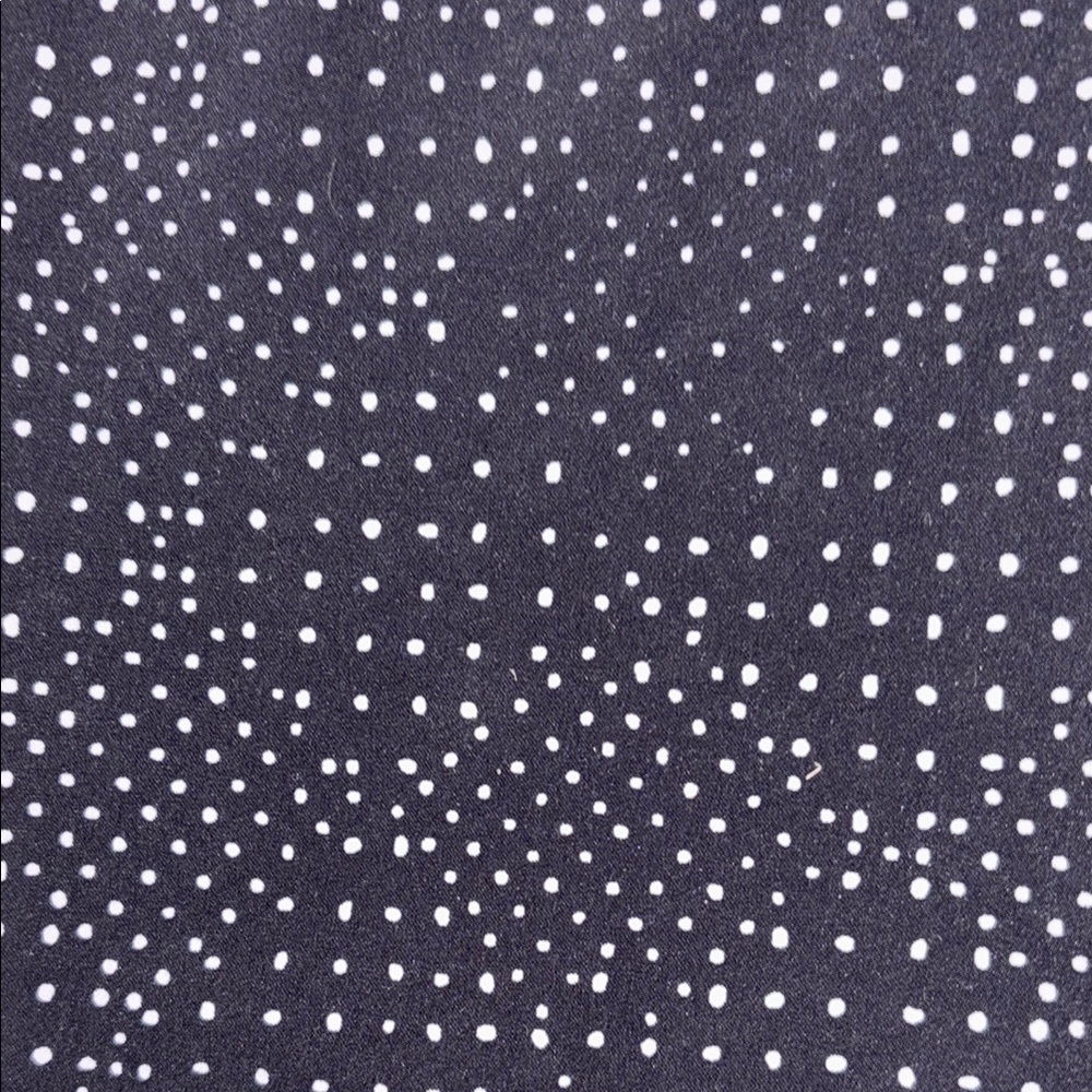 💜💜 Black and White Polka Dot Adorable Capri Summer Jogger Dress Pants - Picture 10 of 10